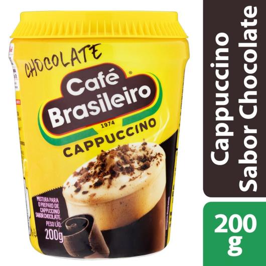 Cappuccino Café Brasileiro Chocolate 200g - Imagem em destaque