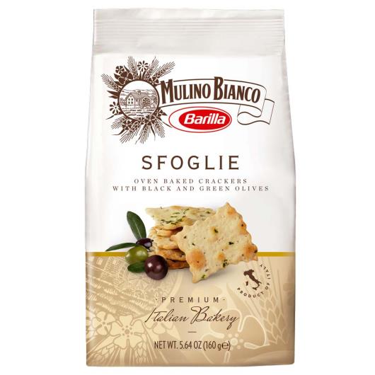 Biscoito Barilla Sfoglie azeitonas verdes e pretas 160g - Imagem em destaque