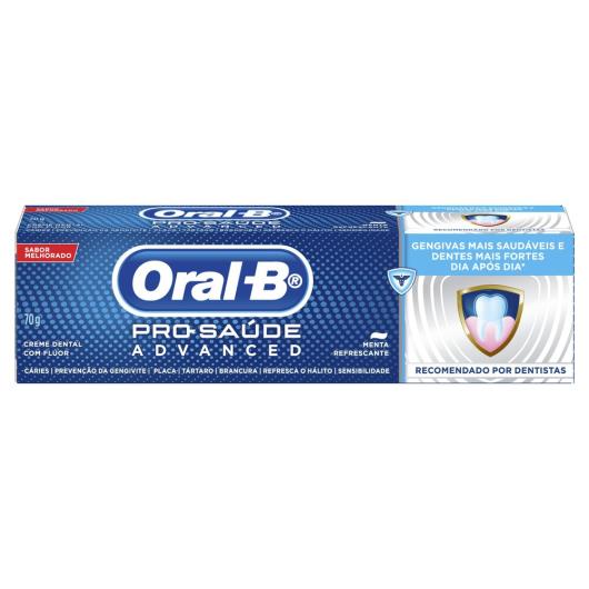 Creme Dental Oral-B Pro-Saúde Advanced 70g - Imagem em destaque