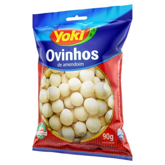 Ovinhos de Amendoim Cobertura Polvilho Yoki Pacote 90g - Imagem em destaque