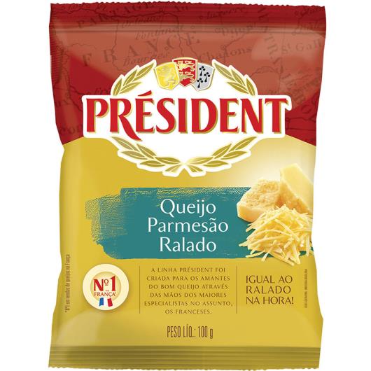 Queijo Président Parmesão Ralado 100g - Imagem em destaque