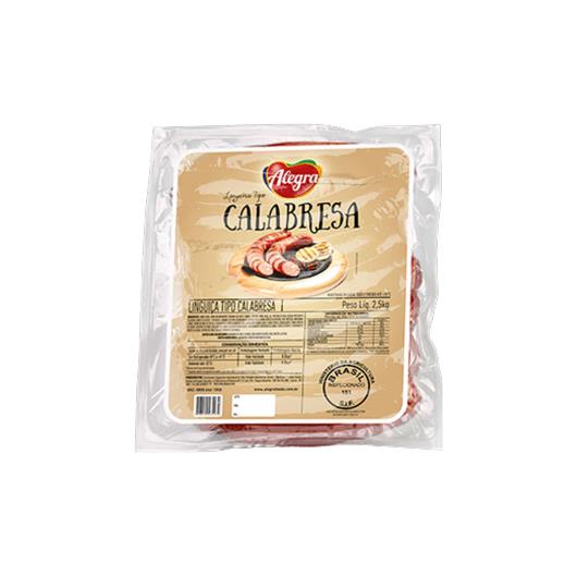 Linguiça calabresa Alegra 2,5kg - Imagem em destaque