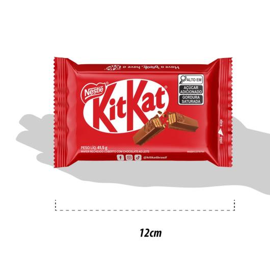 Chocolate KITKAT 4 Fingers ao Leite 41,5g - Imagem em destaque