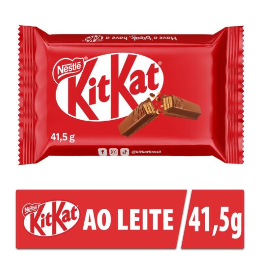 Chocolate KITKAT 4 Fingers ao Leite 41,5g - Imagem em destaque