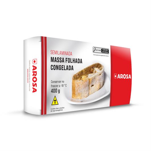 Massa Arosa Folhada Semi-Pronta 400g - Imagem em destaque