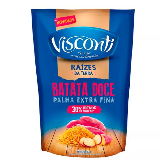Batata Visconti Palha Doce Extra Fina 100g - Imagem em destaque
