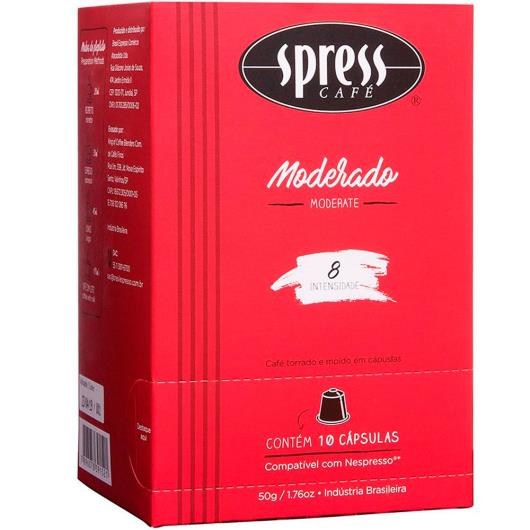 Cápsulas de Café Spress Moderado 8 10 unids. - Imagem em destaque