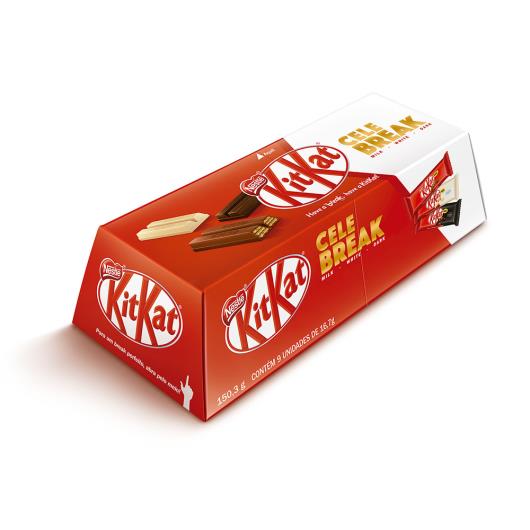 Chocolate KITKAT Celebreak 150,3g - Imagem em destaque