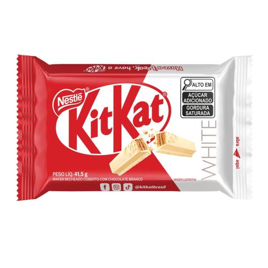 Chocolate KITKAT 4 Fingers White 41,5g - Imagem em destaque