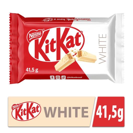 Chocolate KITKAT 4 Fingers White 41,5g - Imagem em destaque