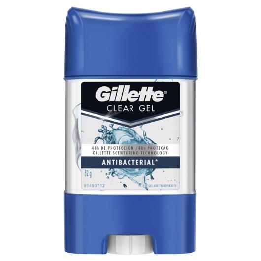 Desodorante Gel Antitranspirante Gillette Antibacterial 82g - Imagem em destaque