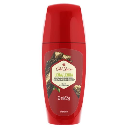 Desodorante Old Spice Roll On Lenha 52g - Imagem em destaque