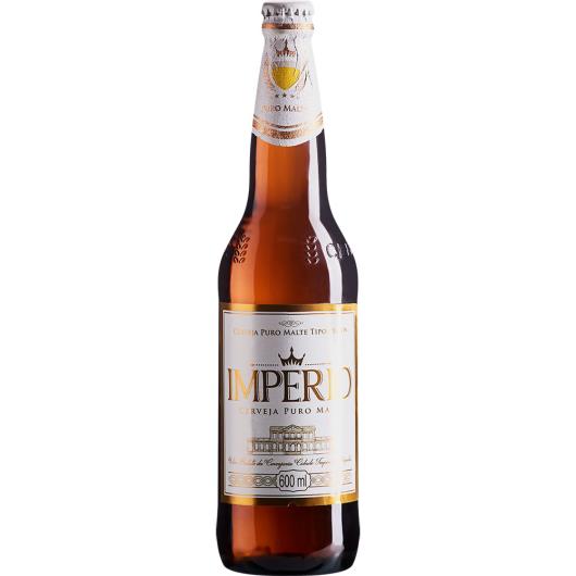 Cerveja Império Puro Malte Pilsen Garrafa 600ml - Imagem em destaque