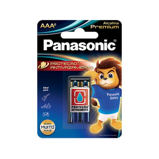 Pilha Panasonic  Alcalinas Premium AAA 2 unids - Imagem em destaque