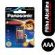 Pilha Panasonic  Alcalinas Premium AAA 2 unids - Imagem 1000021706.jpg em miniatúra