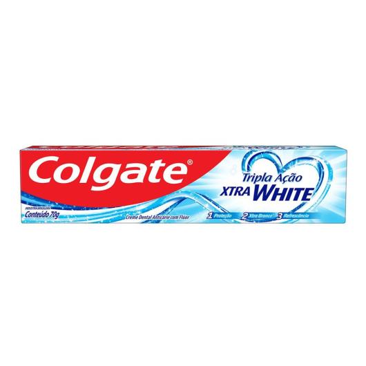 Creme Dental Xtra White Colgate Tripla Ação 70g - Imagem em destaque