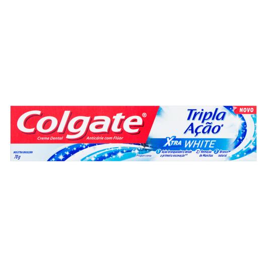 Creme Dental Xtra White Colgate Tripla Ação Caixa 70g - Imagem em destaque