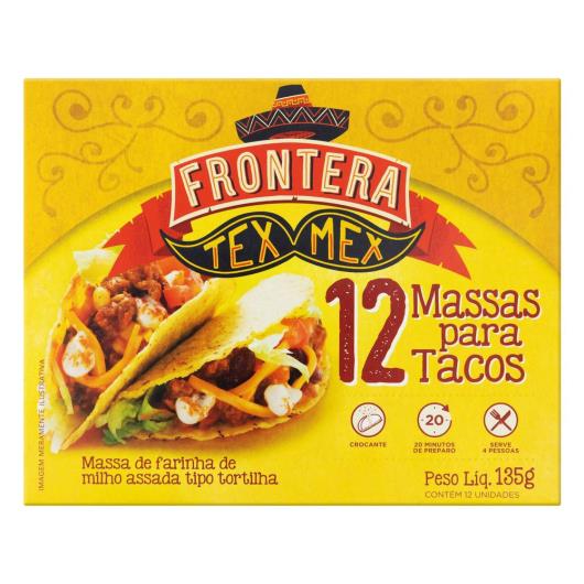 Massa para Taco Tortilha Frontera Tex Mex Caixa 135g 12 Unidades - Imagem em destaque