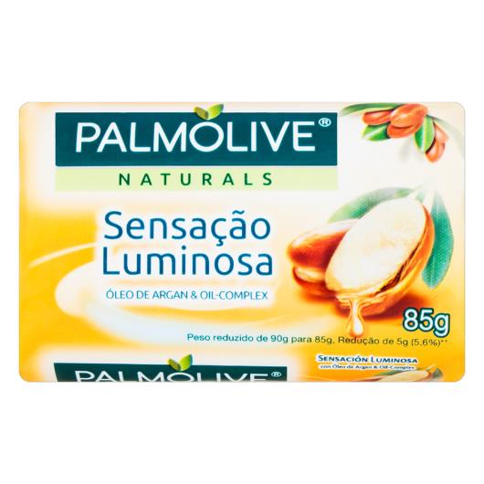 Sabonete Barra Sensação Luminosa Palmolive Naturals Envoltório 85g - Imagem em destaque