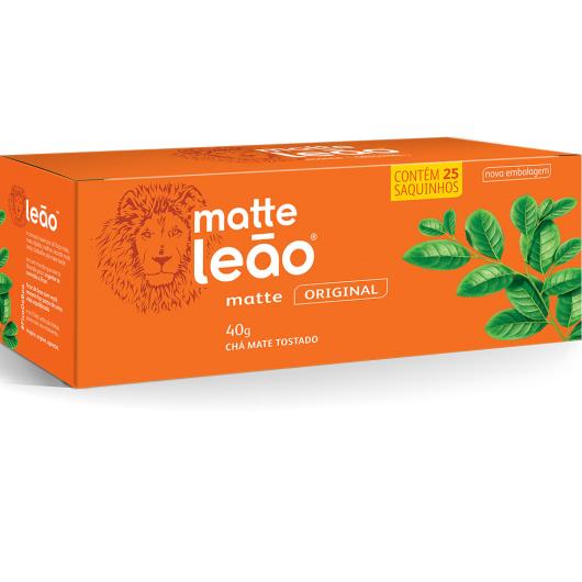 Chá Leão matte natural 40g - Imagem em destaque