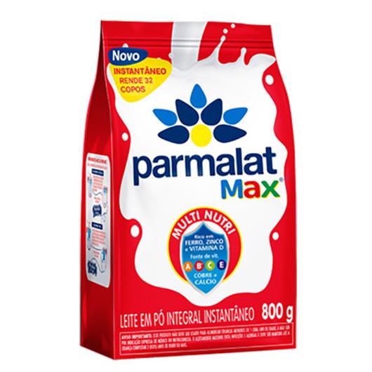 Leite Pó Parmalat Max Integral Instantâneo 800g - Imagem em destaque