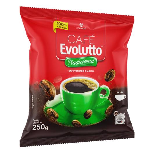 Café Torrado e Moído Tradicional Evolutto Pacote 250g - Imagem em destaque