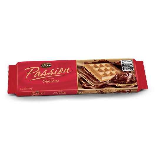 Wafer Chocolate Arcor Passion 80g - Imagem em destaque