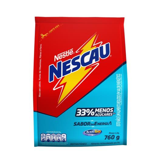 Achocolatado em Pó NESCAU 33% Menos Açúcares 760g - Imagem em destaque