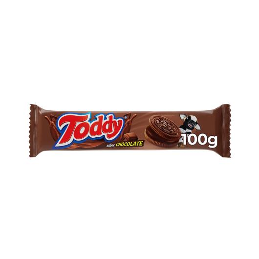 Biscoito Chocolate Recheio Chocolate Toddy Pacote 100G - Imagem em destaque