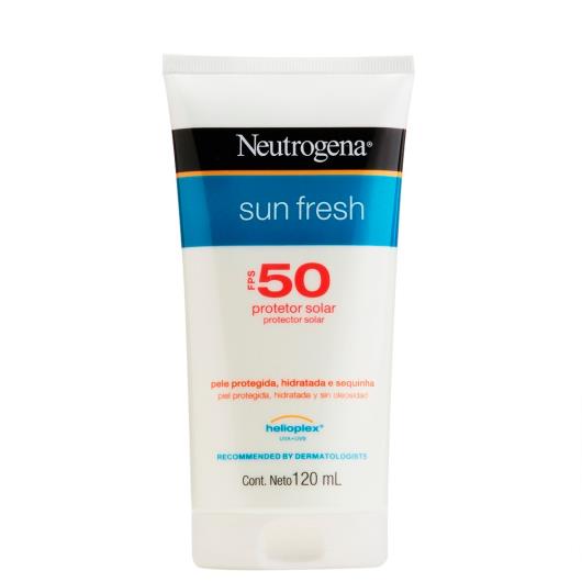 Protetor Solar Neutrogena Sun Fresh FPS50 120ml - Imagem em destaque