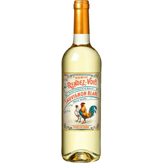 Vinho francês sauvignon Blanc Belle Cuvee Rendez Vous 750ml - Imagem em destaque