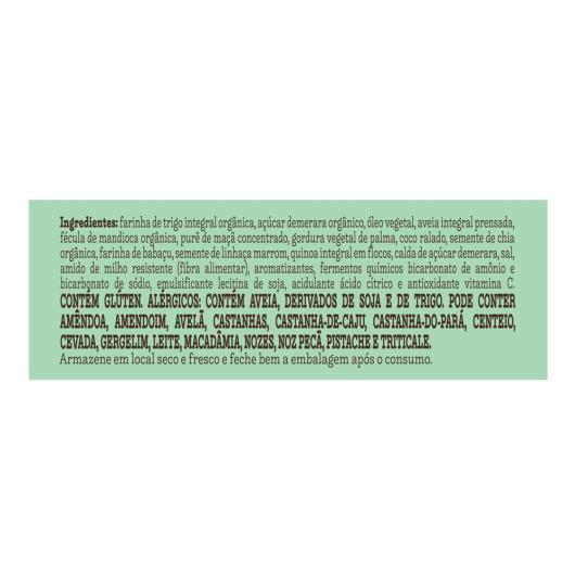 Biscoito orgânico coco Mãe Terra Tribos 130g - Imagem em destaque