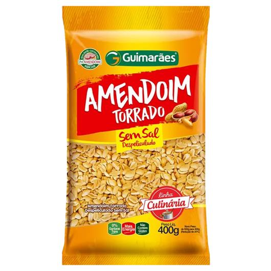 Amendoim Torrado Despeliculado Guimarães 400g - Imagem em destaque