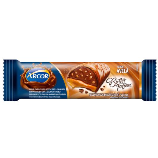 Bombom Arcor Butter Toffees Avelã 40g - Imagem em destaque