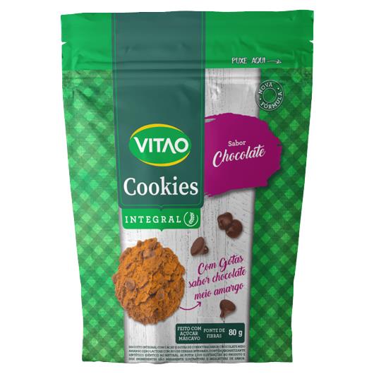 Cookies Vitao Cacau com Gotas de Chocolate Integral 80g - Imagem em destaque