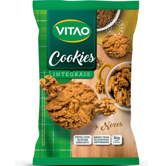 Cookies Vitao Nozes Integral 80g - Imagem em destaque