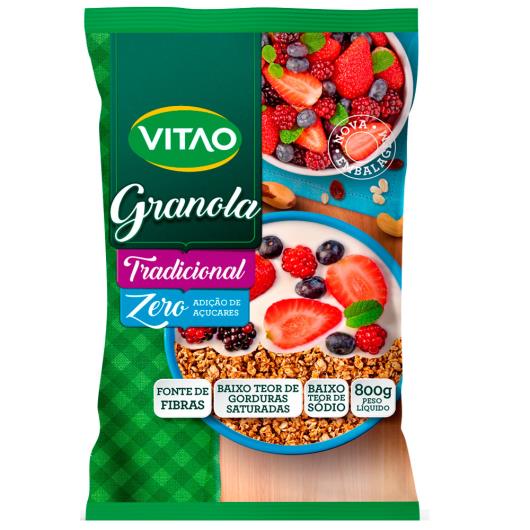 Granola Vitao Tradicional Zero Açúcar 800g - Imagem em destaque