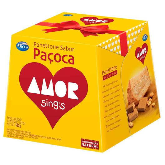 Panettone Paçoca Premium Arcor 530g - Imagem em destaque