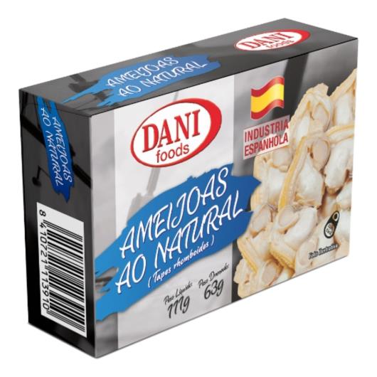 Ameijoas Dani Foods ao Natural 111g - Imagem em destaque