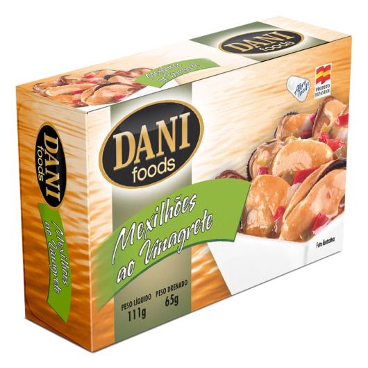 Mexilhões Dani Foods ao Vinagrete 111g - Imagem em destaque