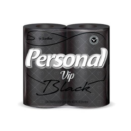 Papel Higiênico Personal Vip Folha dupla Black 4 unidades - Imagem em destaque