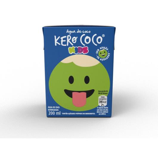 Água De Coco Kerococo Para Gelo 200ml - 24 Unidades