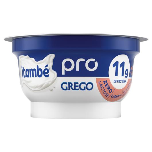Iogurte grego pro light morango com banana Itambé Zero Lactose 120g - Imagem em destaque