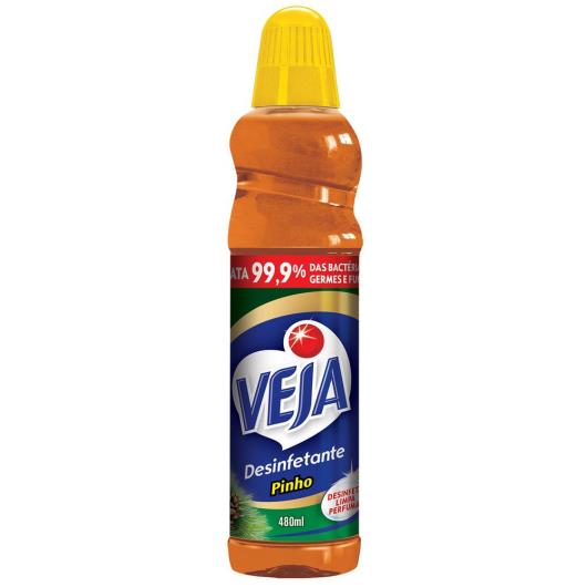 Desinfetante Veja Pinho 480ml - Imagem em destaque