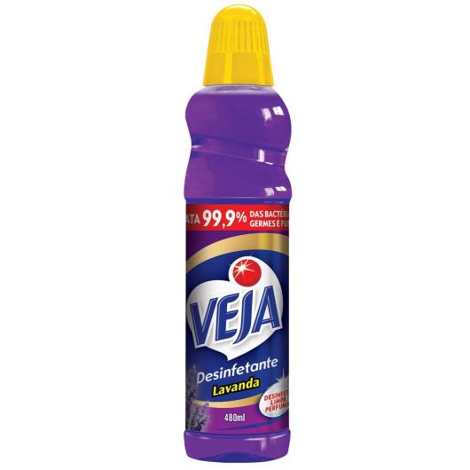 Desinfetante Veja Lavanda 480ml - Imagem em destaque