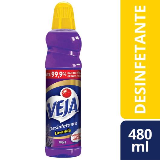 Desinfetante Veja Lavanda 480ml - Imagem em destaque