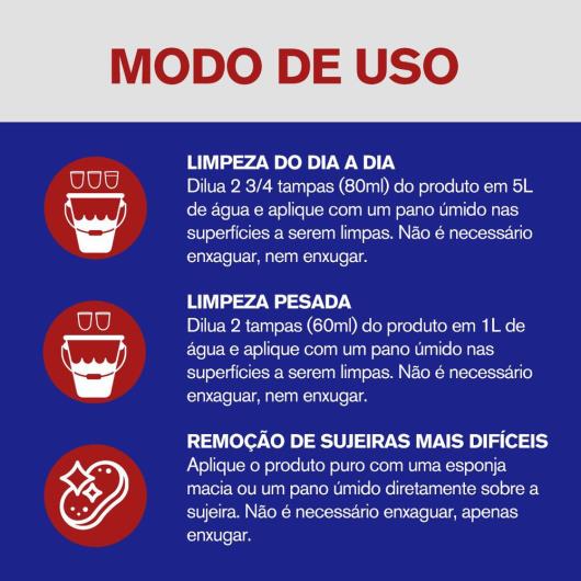 Limpador para Limpeza Pesada Original Embalagem Econômica Veja 500ml - Imagem em destaque