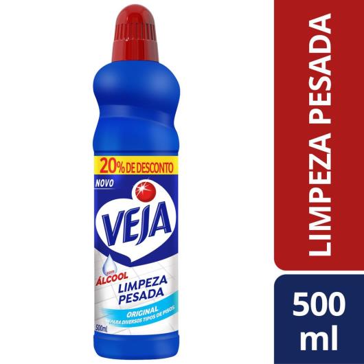 Limpador para Limpeza Pesada Original Embalagem Econômica Veja 500ml - Imagem em destaque