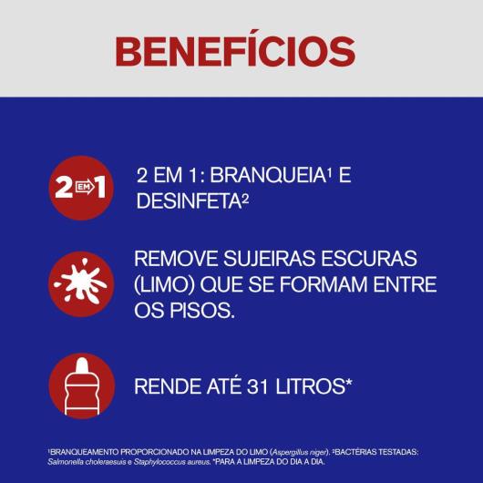 Limpador para Limpeza Pesada Cloro Ativo X-14 Embalagem Econômica Veja 500ml - Imagem em destaque