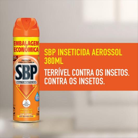 SBP Multi Inseticida Aerossol 380ml Embalagem Econômica - Imagem em destaque